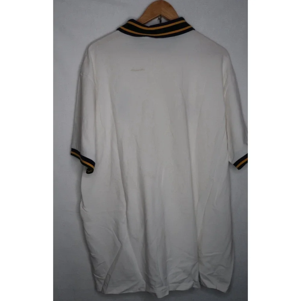 Polo Ralph Lauren Big Pony‎ Crest Polo Shirt Mens 2XB White Preppy Old Money EUC